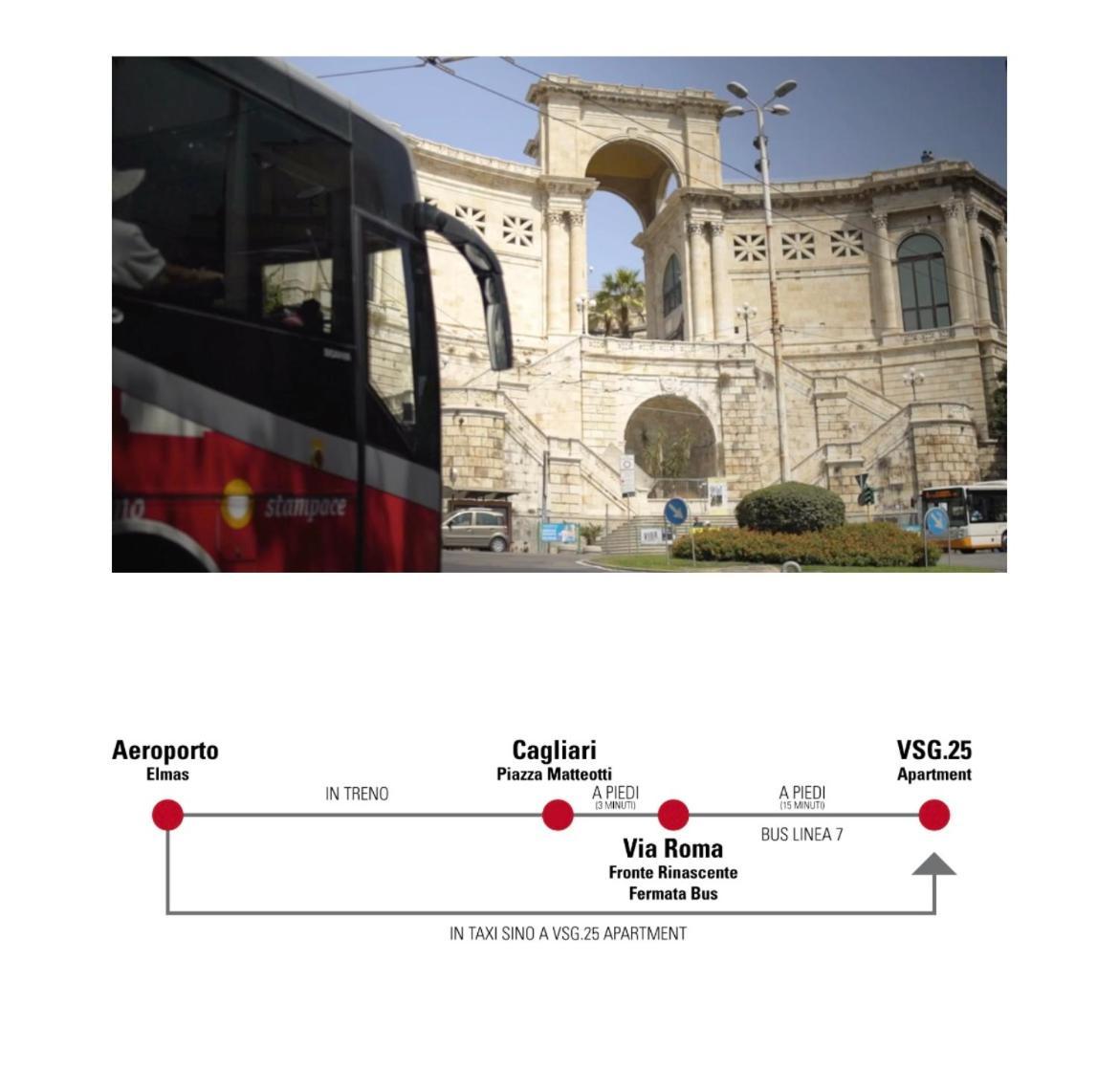Apartment Vsg25 Nel Centro Di Cagliari Luaran gambar